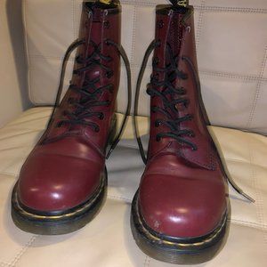 Dr. Martens 1460 Smooth Leather Lace Up Boots